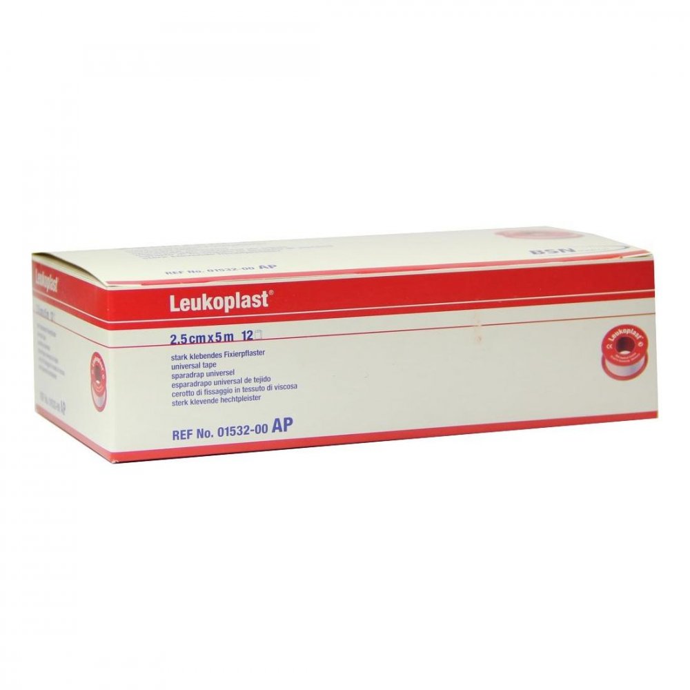 Leukoplast 2,5 Cmx5 M (12 stk)