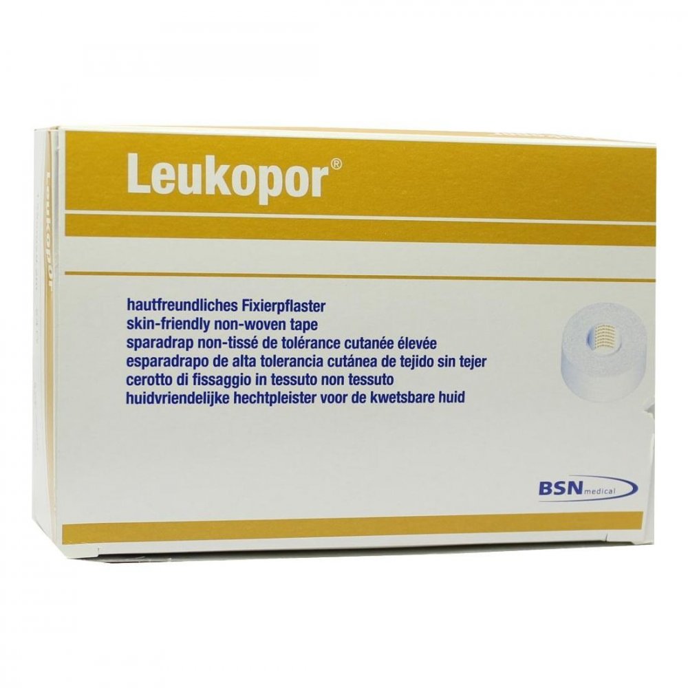 Leukopor 1,25 Cmx9,2 M (24 stk)