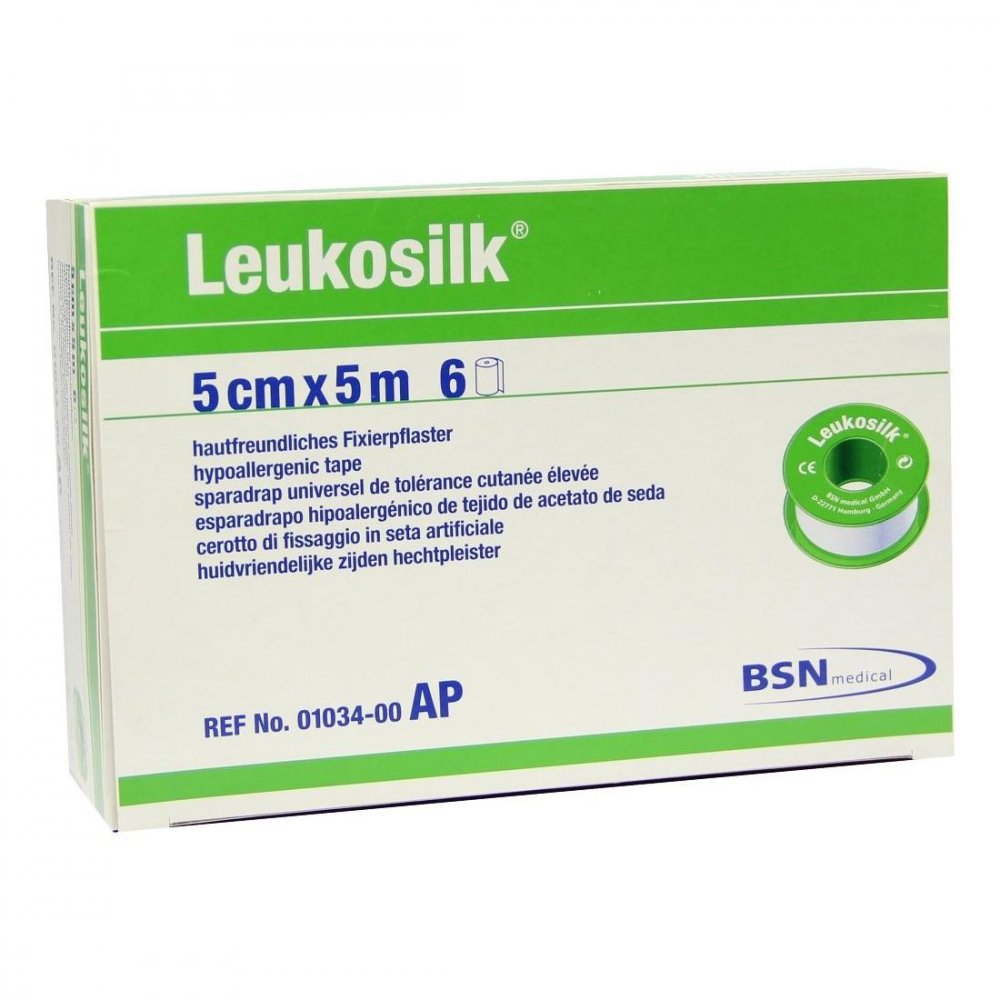 Leukosilk 5 Cmx5 M (6 stk)