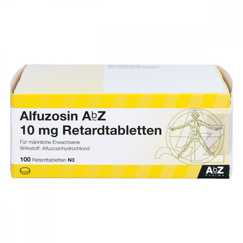 Alfuzosin Abz 10 Mg Retardtabletten (100 stk)