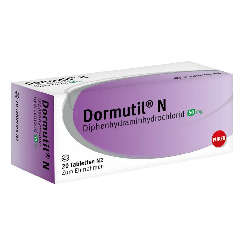Dormutil N Tabletten (20 stk)
