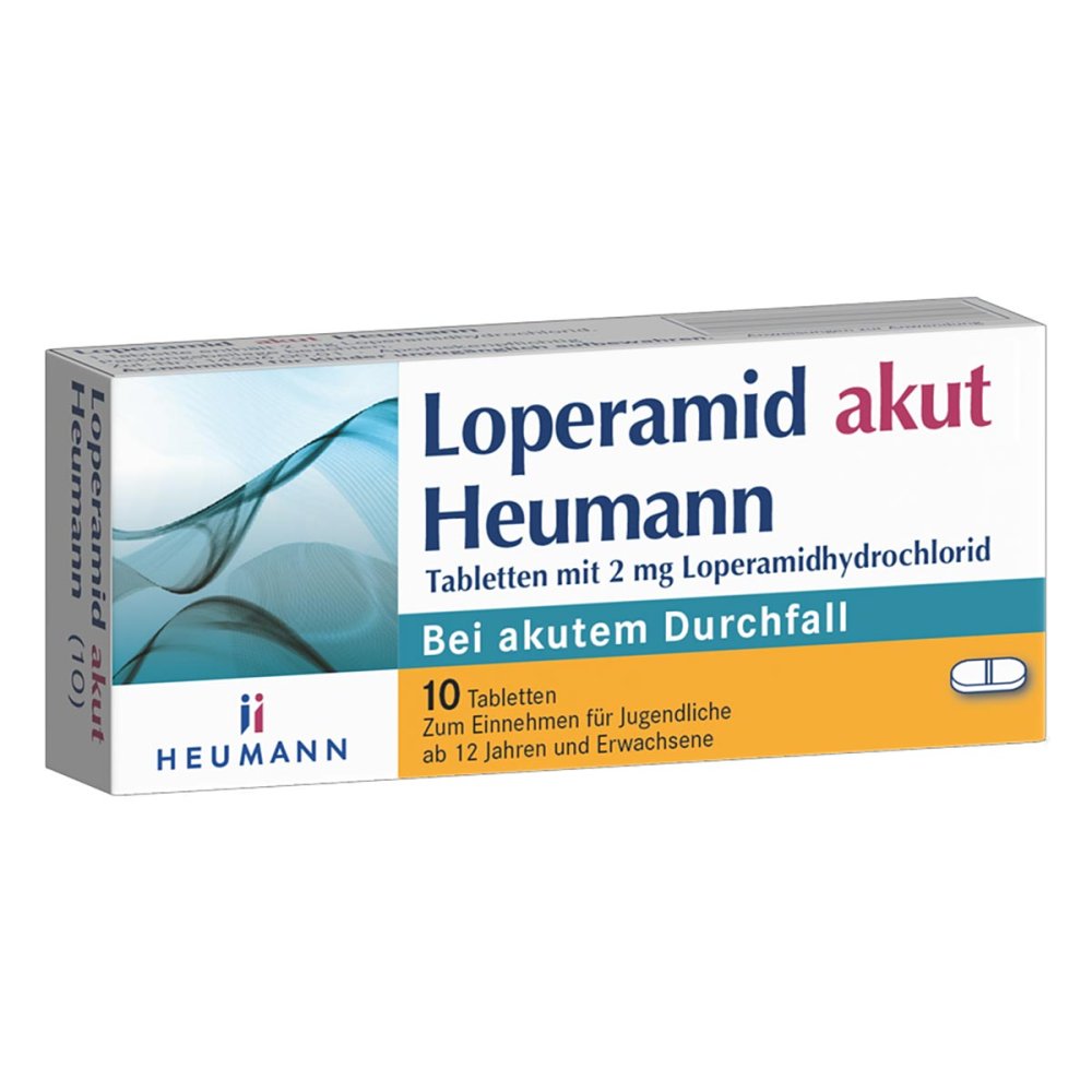 Loperamid Akut Heumann Tabletten (10 stk)