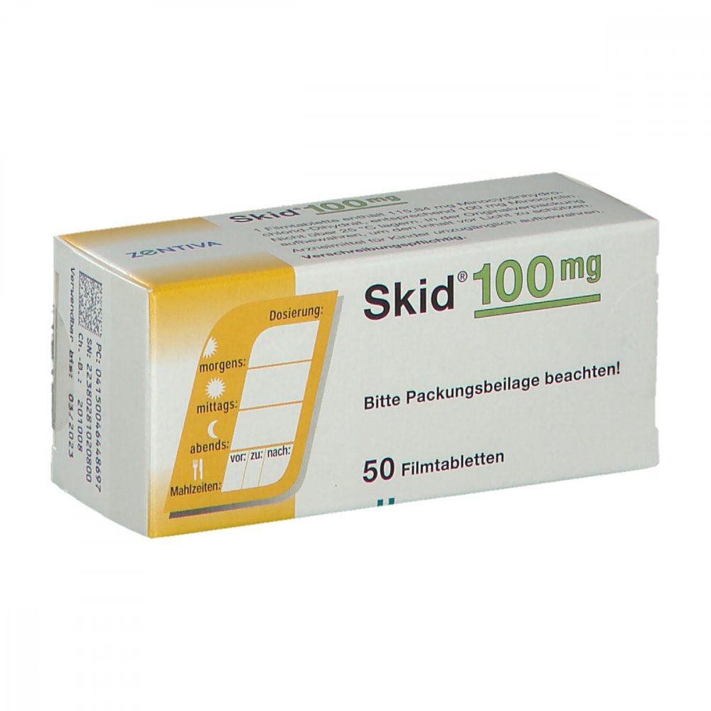 Skid 100 Filmtabletten (50 stk)