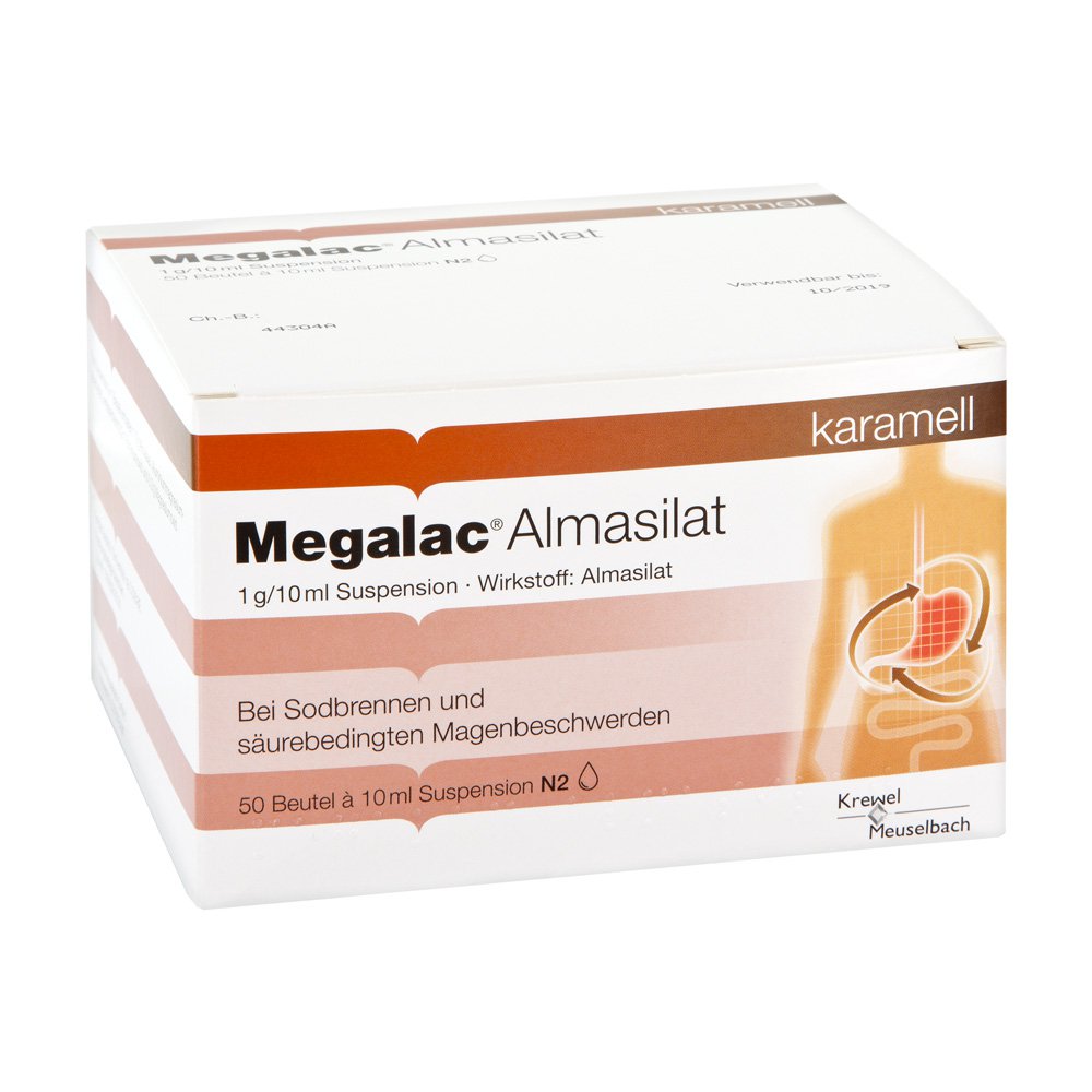 Megalac Almasilat Suspension (50X10 ml)