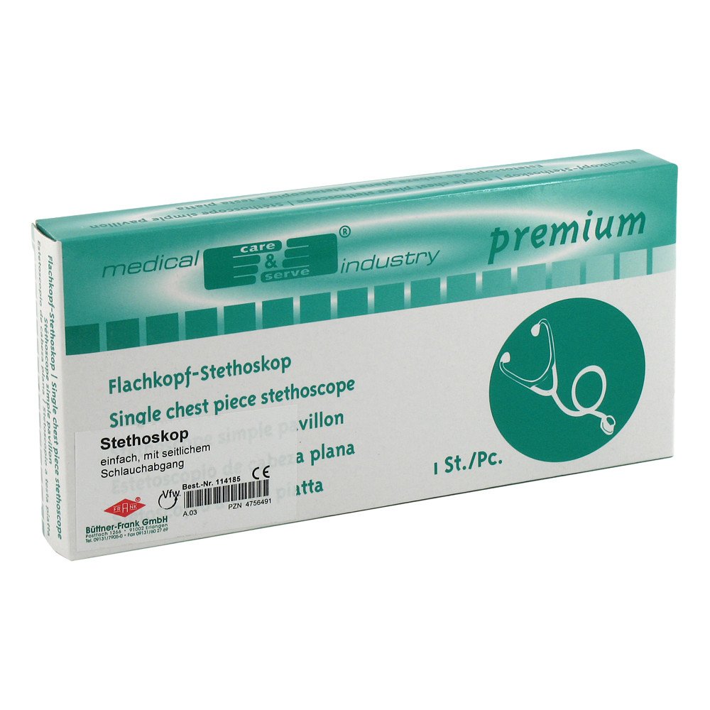 Das Produktfoto zeigt Stethoskop Einfach 114185 (1 stk) PZN 04756491