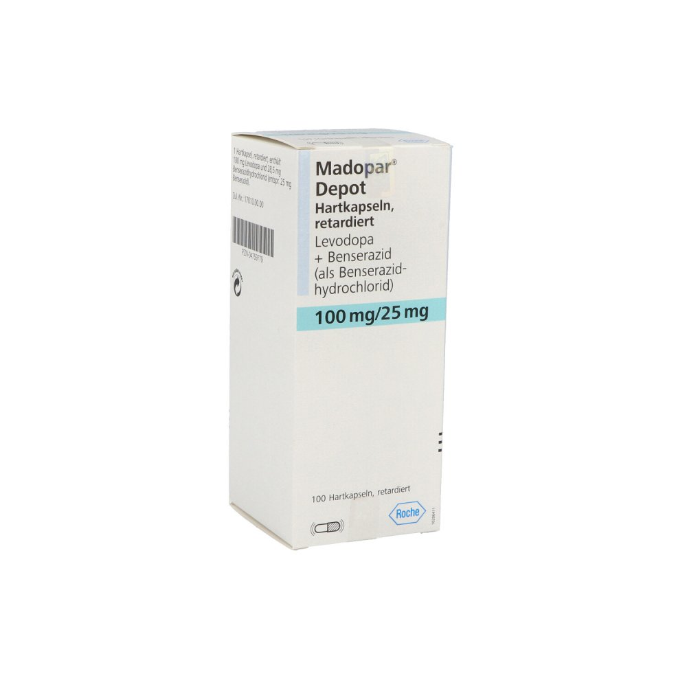 Madopar Depot Hartkapseln Retardiert (100 stk)