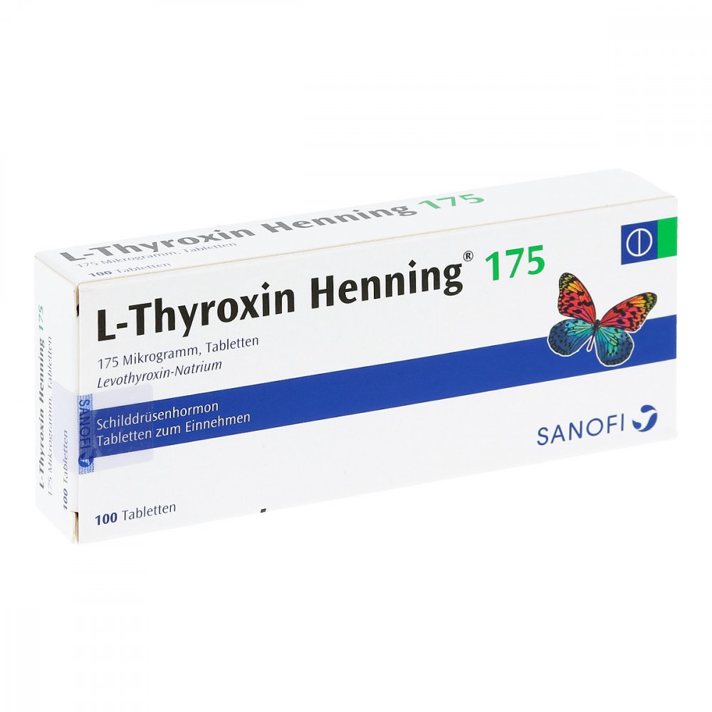 L-Thyroxin 175 Henning Tabletten (100 stk)
