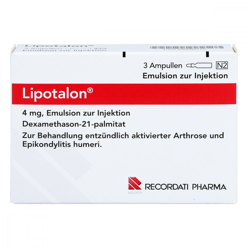 Lipotalon 4 Mg Emulsion Zur Injektion Ampullen (3X1 ml)