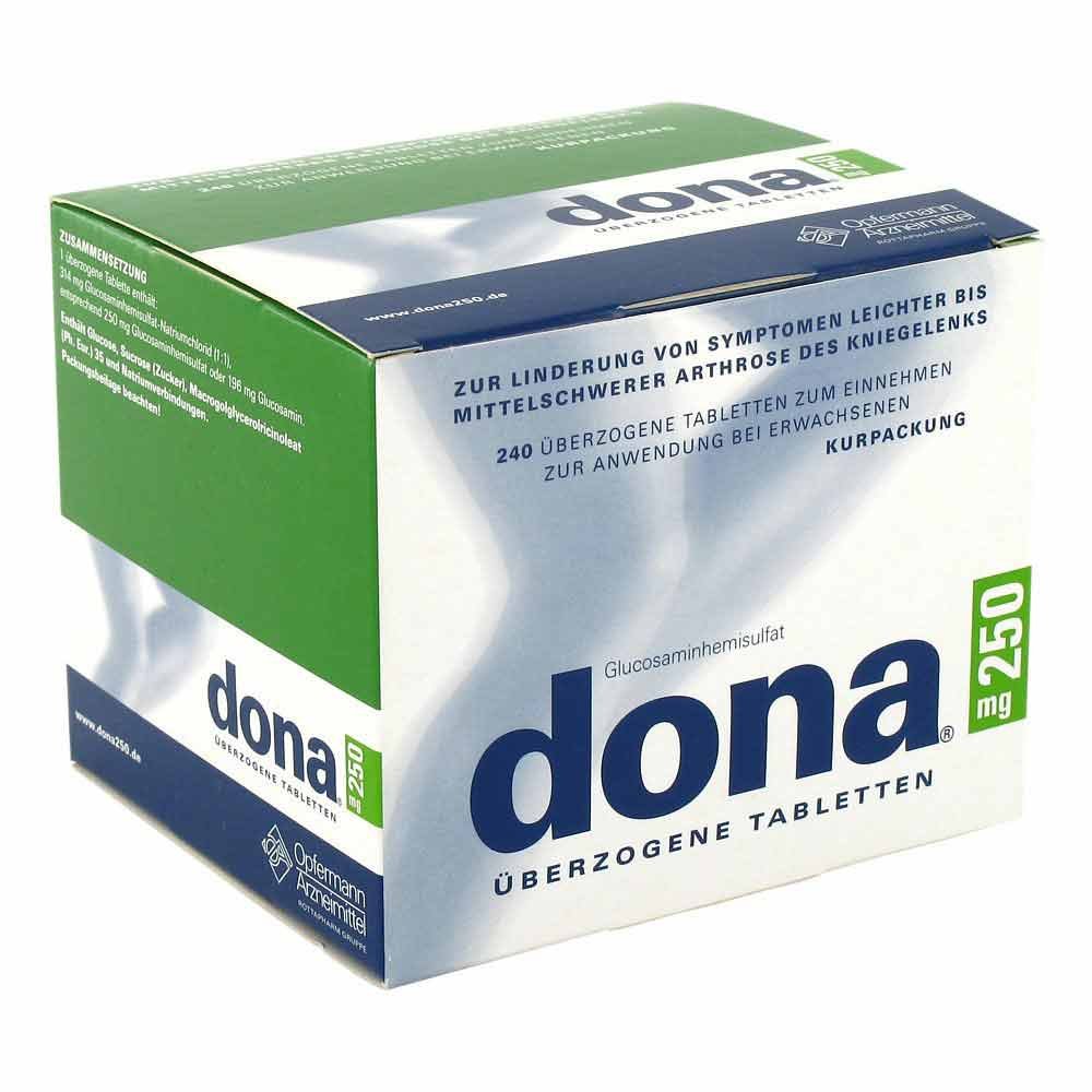 Dona 250 Mg Überzogene Tabletten (240 stk)