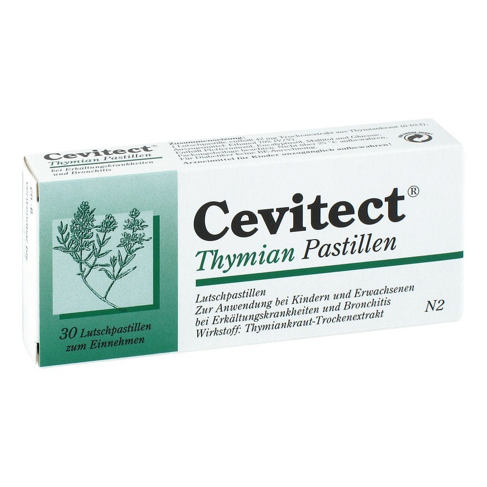 Cevitect Thymian Pastillen (30 stk)