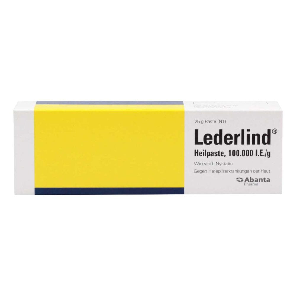 Das Produktfoto zeigt Lederlind Heilpaste (25 g) PZN 04900634
