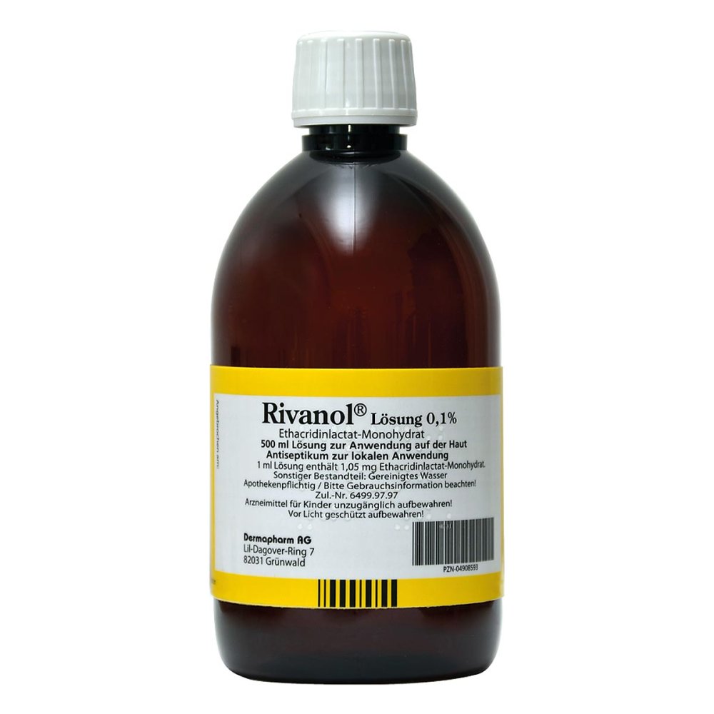 Rivanol Lösung 0,1% (500 ml)