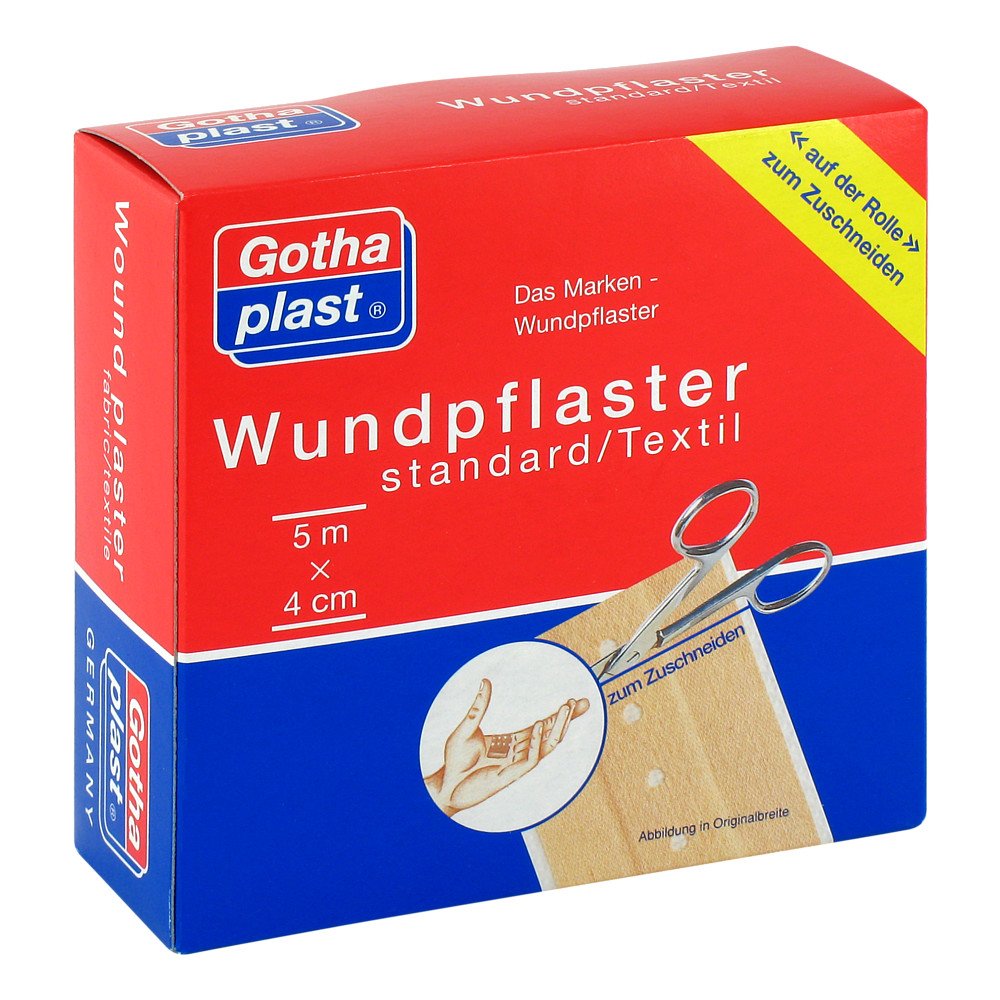 Das Produktfoto zeigt Gothaplast Wundpfl.Stand.4 Cmx5 M Rolle (1 stk) PZN 04951324