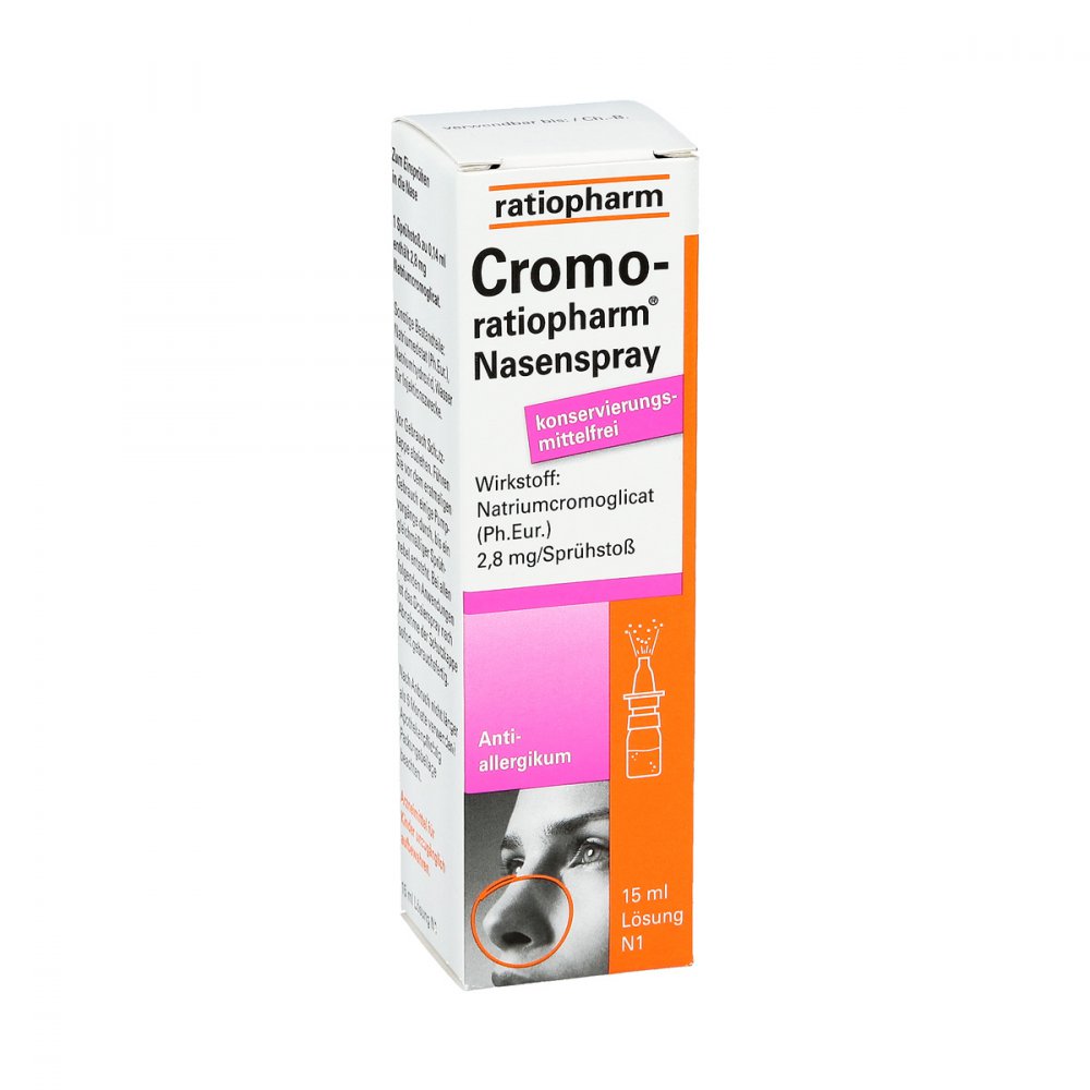 Cromo-Ratiopharm Nasenspray Konservierungsfrei (15 ml)