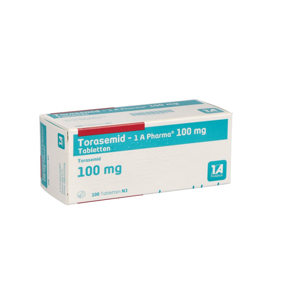 Torasemid-1a Pharma 100 Mg Tabletten (100 stk)