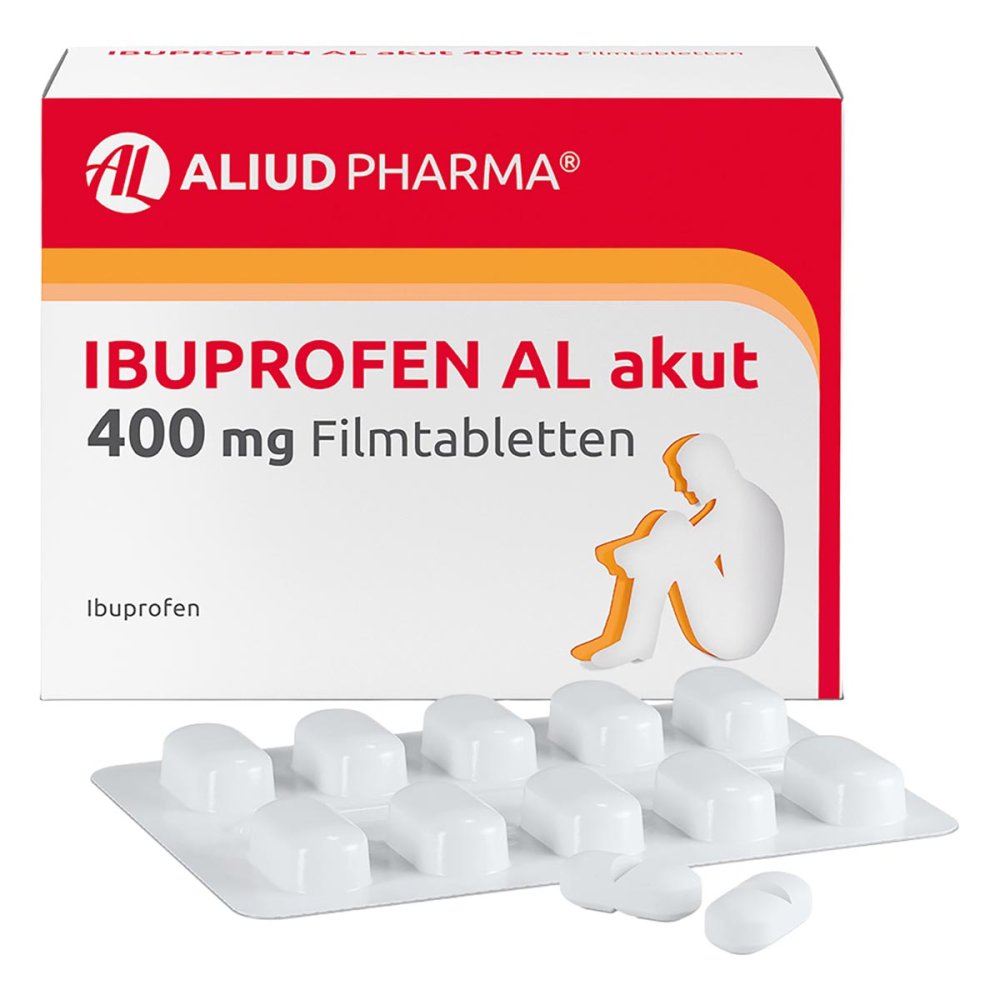 Ibuprofen Al Akut 400 Mg Filmtabletten (10 stk)