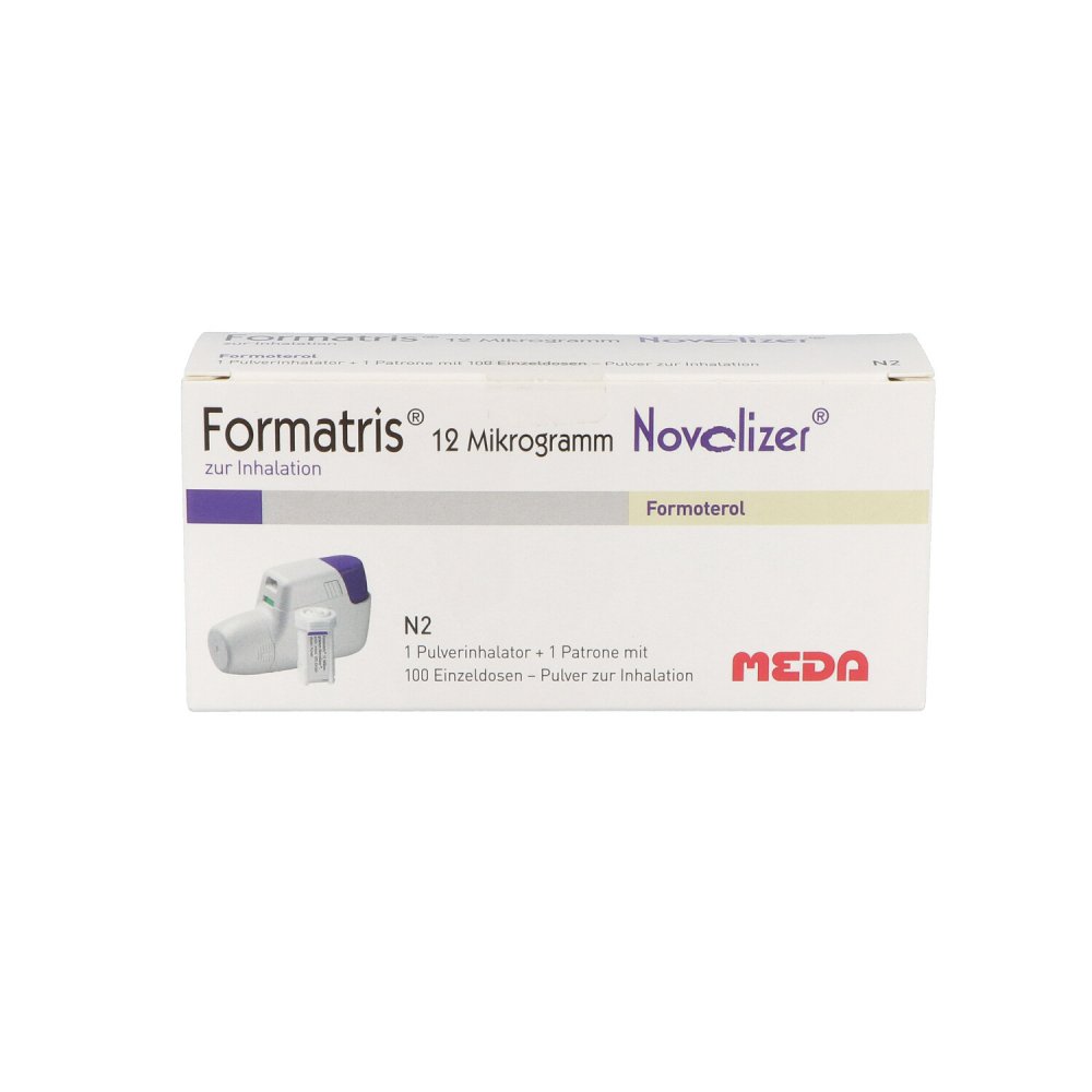 Formatris 12μg Novolizer 1x100 Ed Inhalator+Patr. (1 stk)