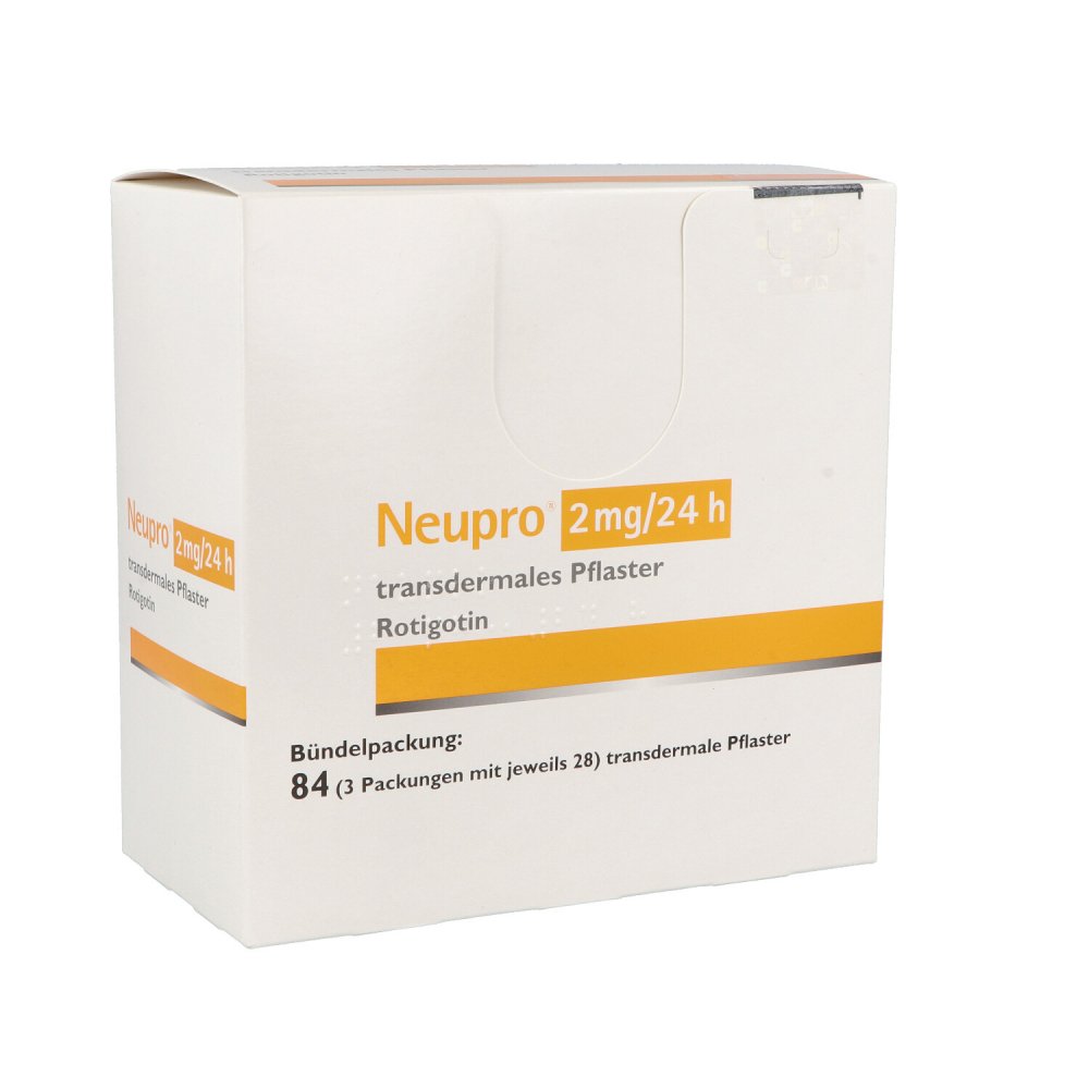 Neupro 2 Mg/24 H Transdermale Pflaster (84 stk)