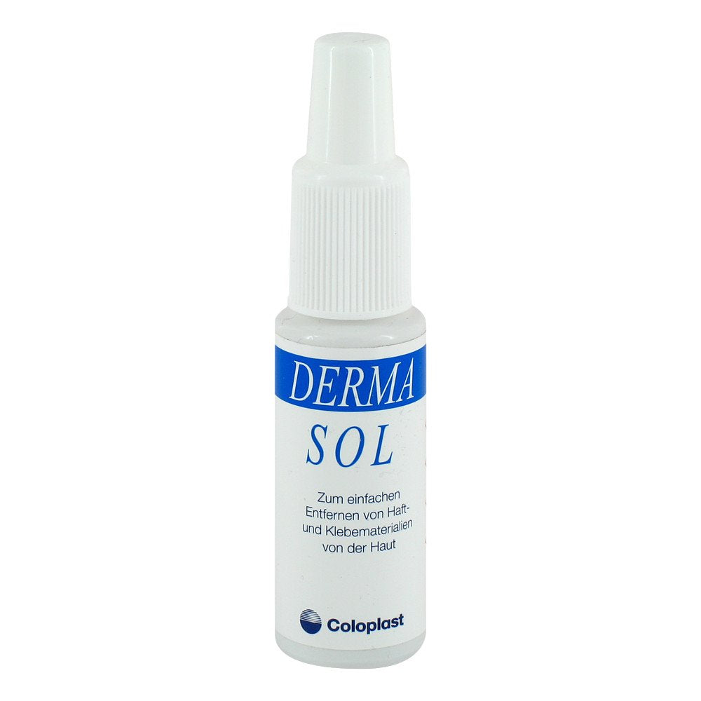 Das Produktfoto zeigt Coloplast Dermasol Pflasterentferner (50 ml) PZN 05397829