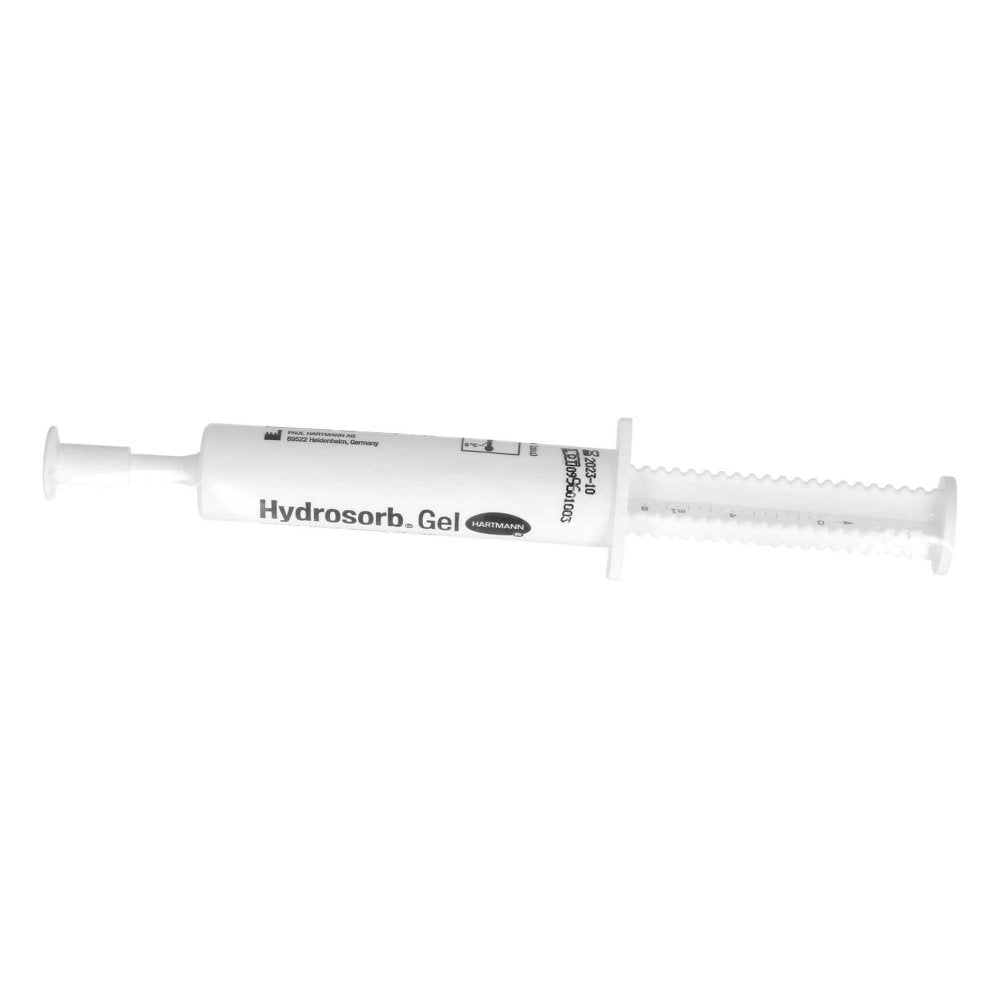 Das Produktfoto zeigt Hydrosorb Gel Steril Hydrogel (8 g) PZN 05398303