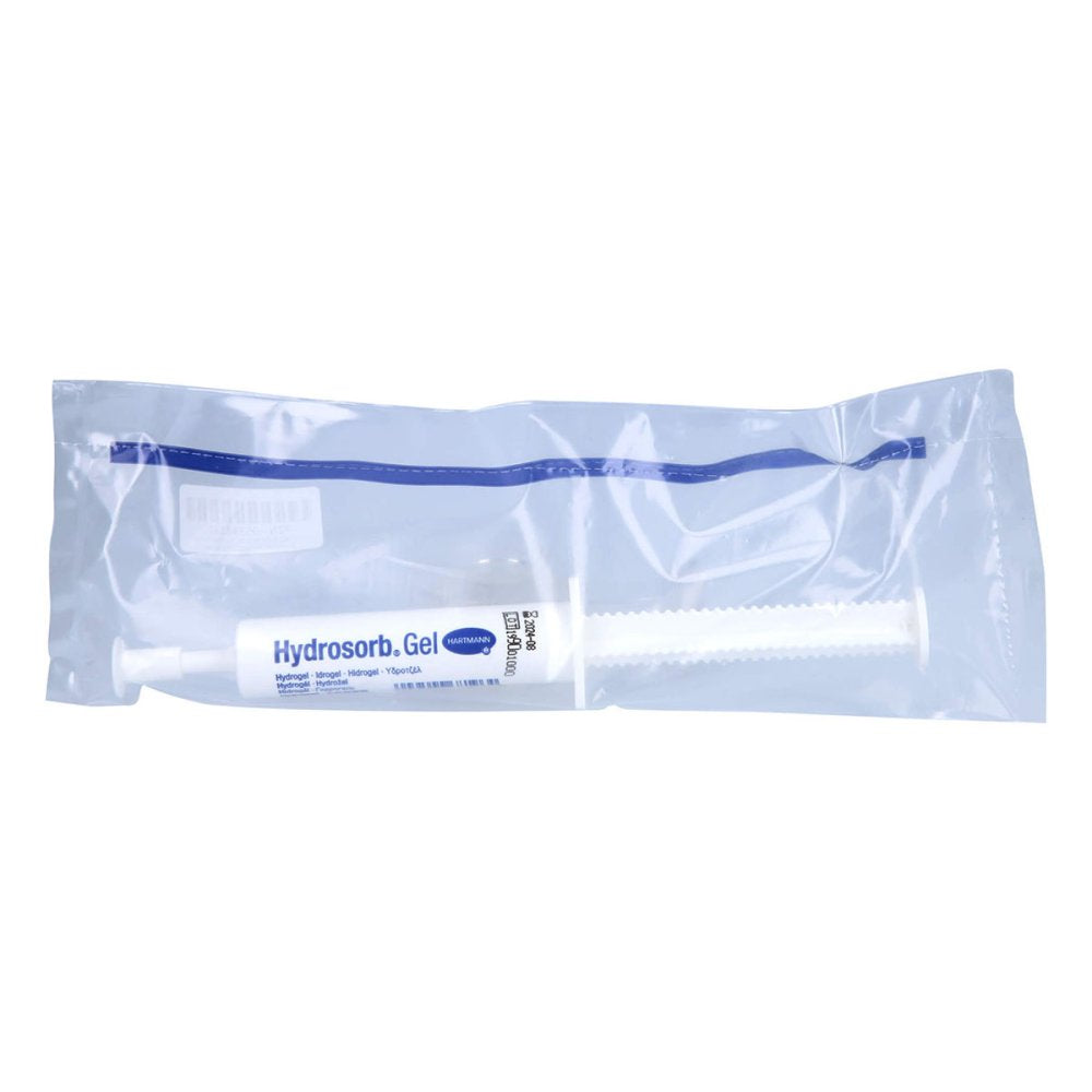 Das Produktfoto zeigt Hydrosorb Gel Steril Hydrogel (15 g) PZN 05398332