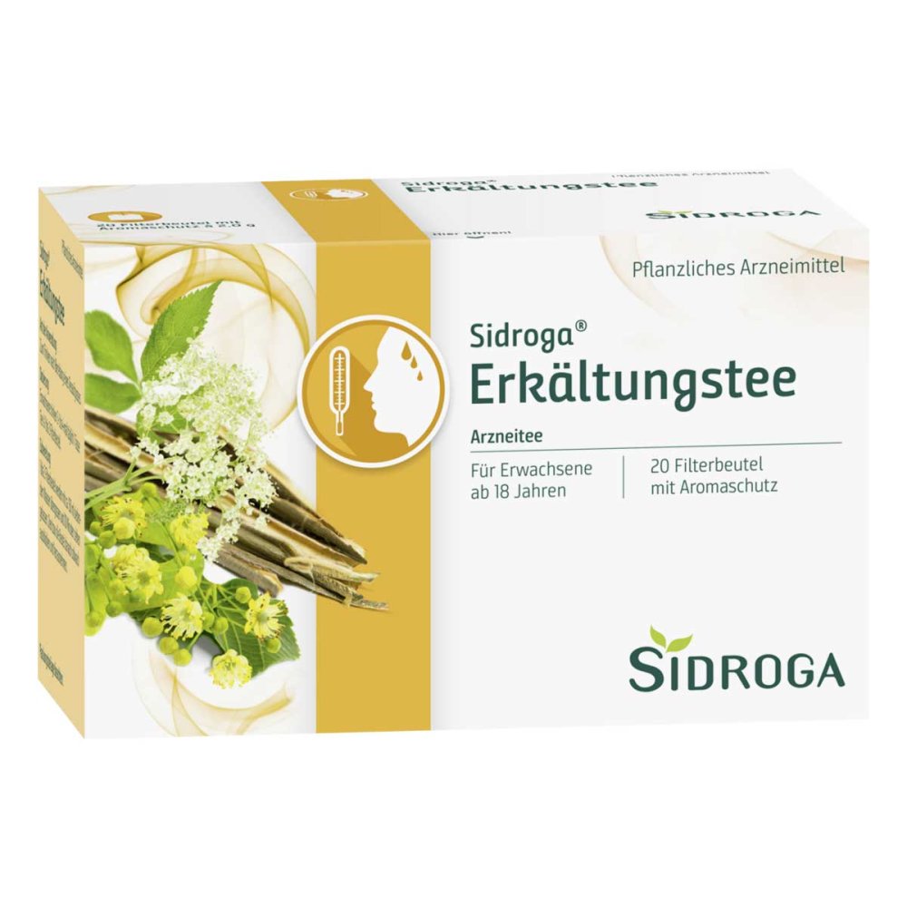Sidroga Erkältungstee Filterbeutel (20X2.0 g)