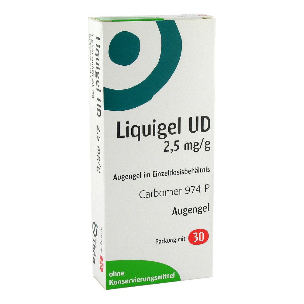 Liquigel Ud 2,5mg/G Augengel I.Einzeldosisbeh. (30X0.5 g)