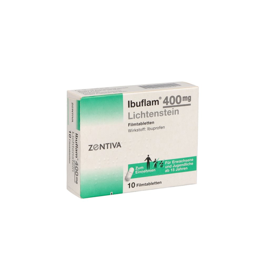 Ibuflam 400 Mg Lichtenstein Filmtabletten (10 stk)