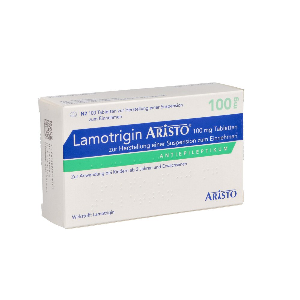 Lamotrigin Aristo 100 Mg Tab.Z.Her.E.Susp.Z.Einn. (100 stk)