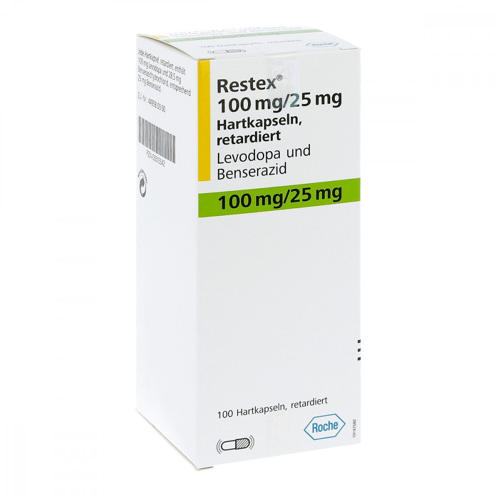 Restex 100 Mg/25 Mg Hartkapseln Retardiert (100 stk)