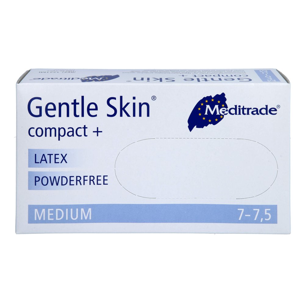 Das Produktfoto zeigt Gentle Skin Compact Unt.Handschuh Unsteril Gr.M (100 stk) PZN 05522430
