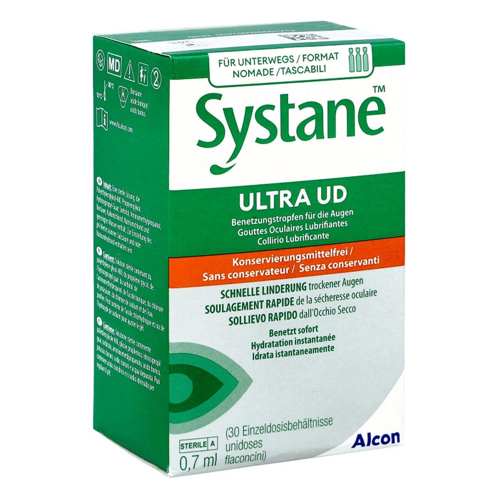 Systane Ultra Ud Benetzungstropfen Für Die Augen (30X0.7 ml)