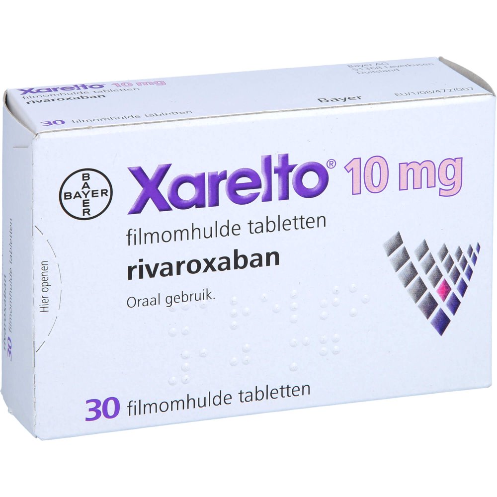 Xarelto 10 Mg Filmtabletten (30 stk)