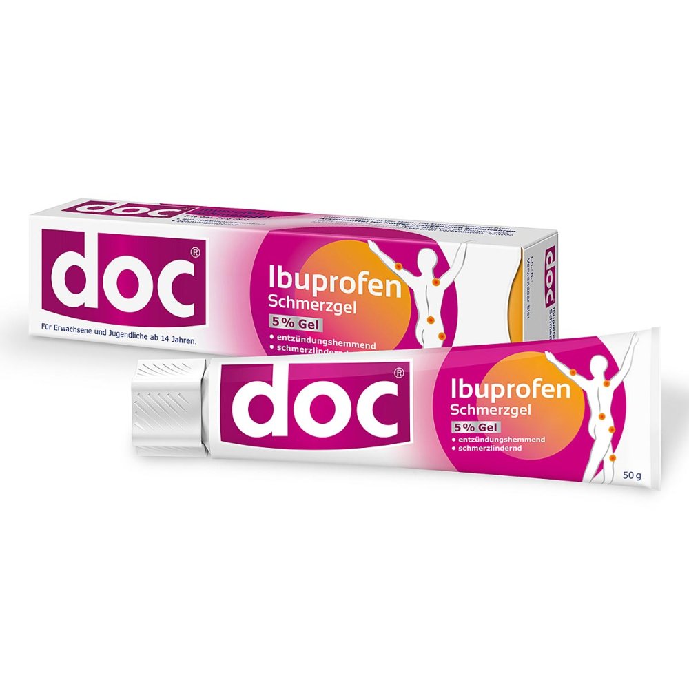 Doc Ibuprofen Schmerzgel 5% (50 g)