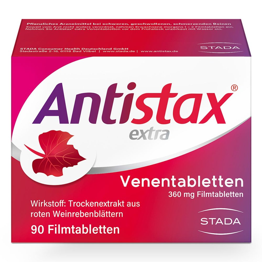 Antistax Extra Venentabletten (90 stk)