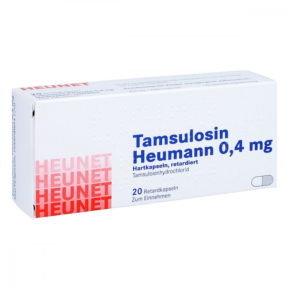 Tamsulosin Heumann 0,4 Mg Hartkapseln Ret.Heunet (20 stk)