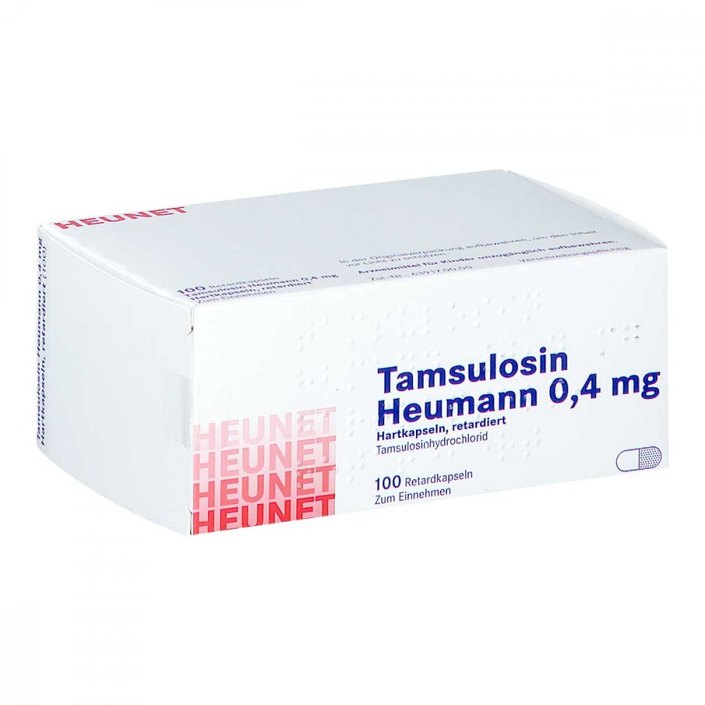 Tamsulosin Heumann 0,4 Mg Hartkapseln Ret.Heunet (100 stk)