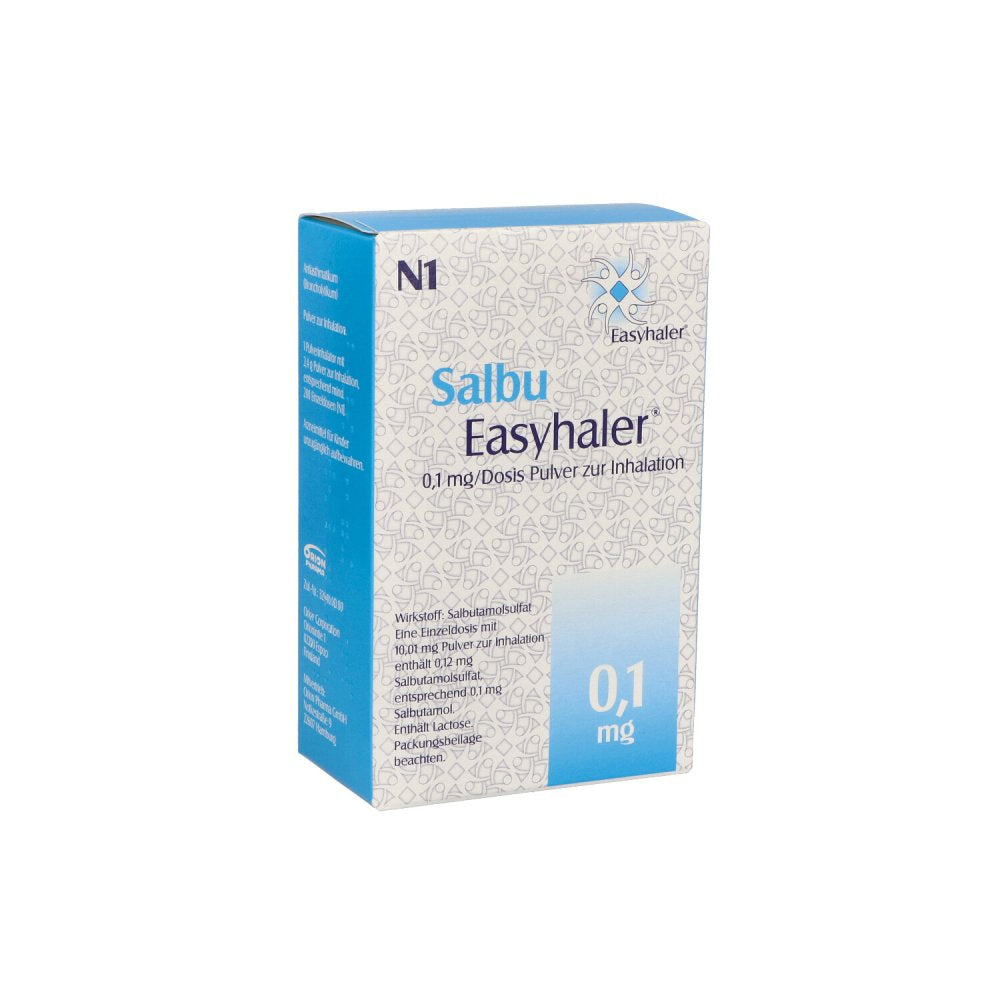 Salbu Easyhaler 0,1 Mg/Dosis 200 Ed Plv.Z.Inhal. (1 stk)
