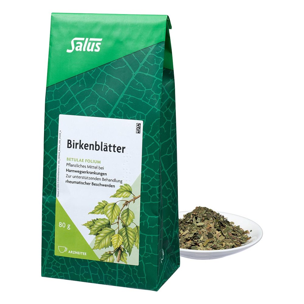 Birkenblätter Tee Bio Betulae Folium Salus (80 g)