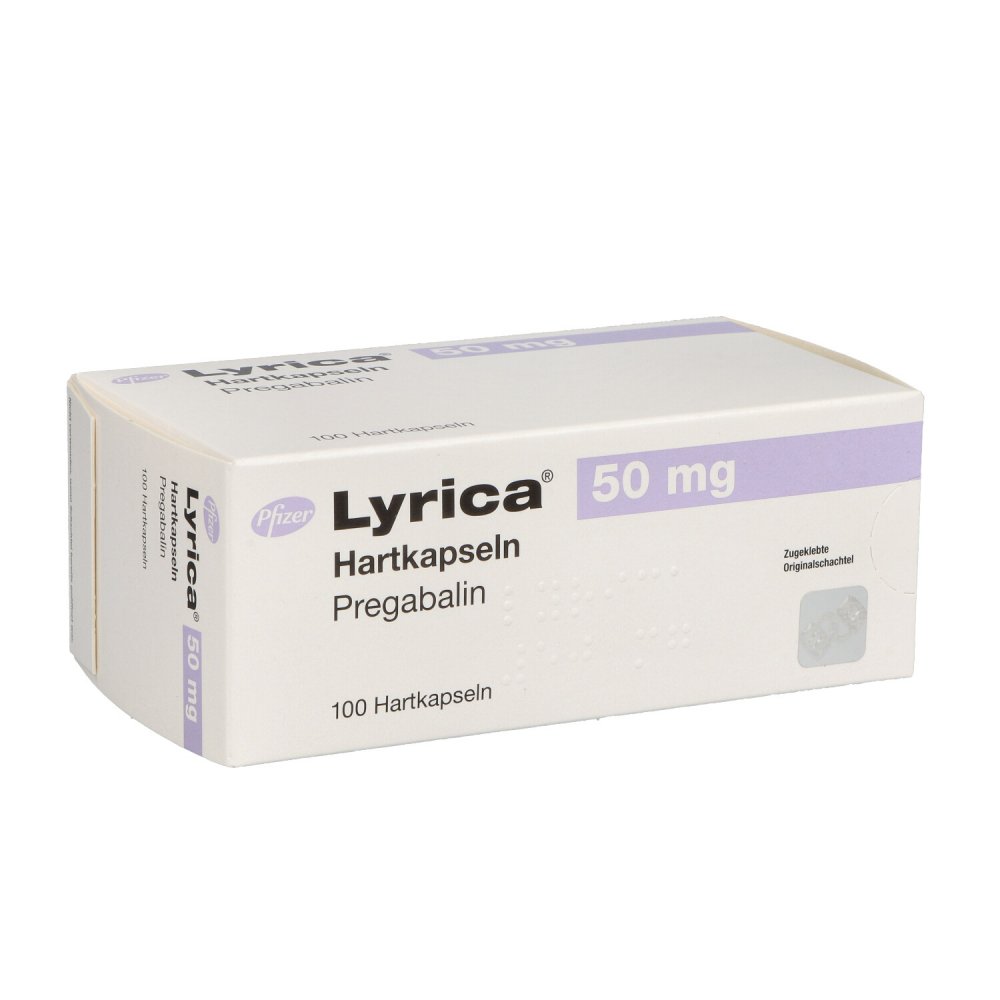 Lyrica 50 Mg Hartkapseln (100 stk)