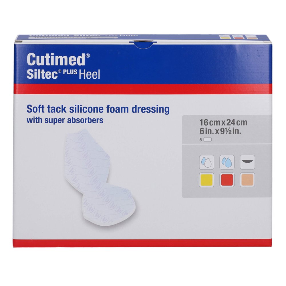 Cutimed Siltec Heel 16x24 Cm Kompressen (5 stk)