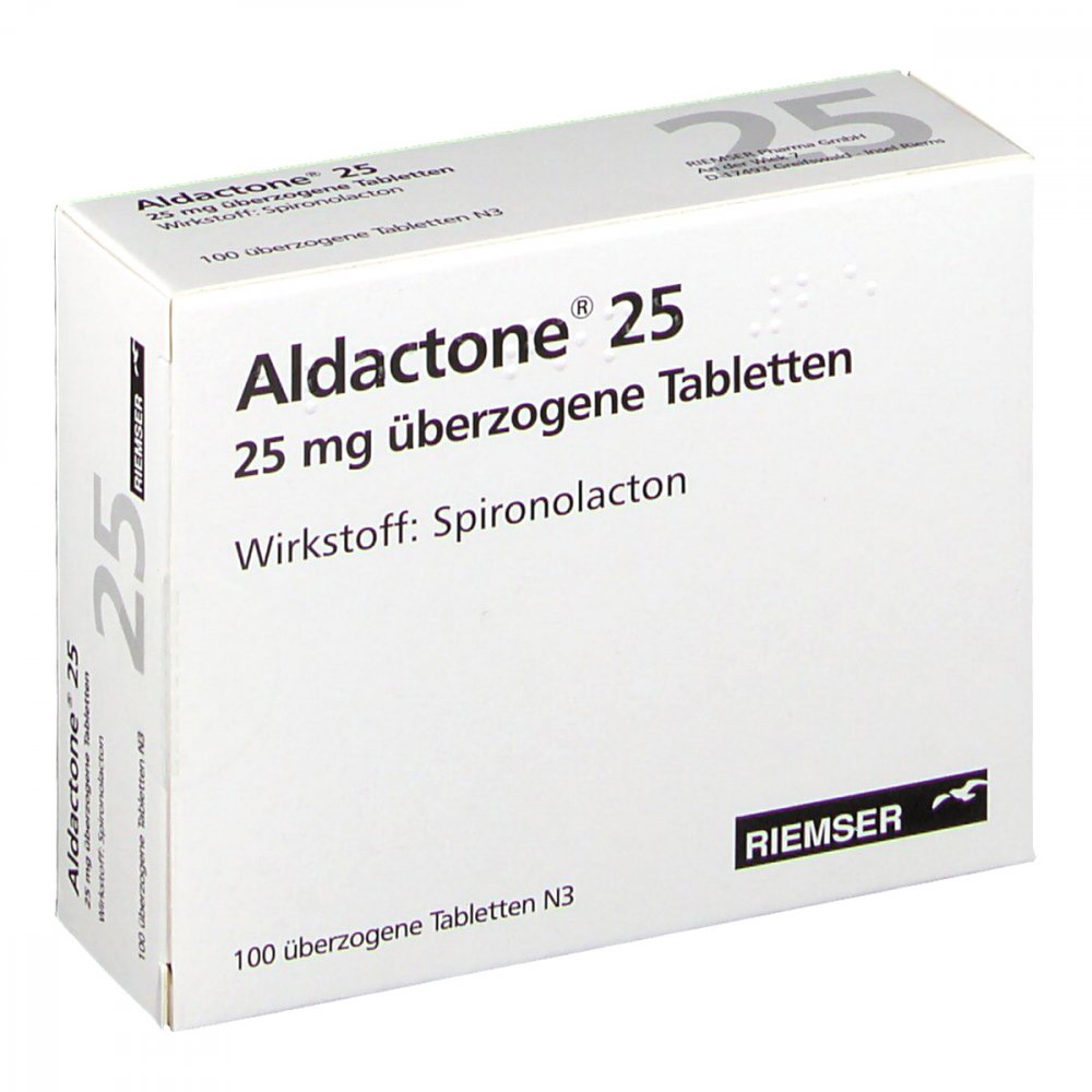 Aldactone 25 Überzogene Tabletten (100 stk)
