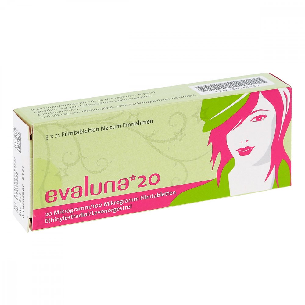 Evaluna 20 Filmtabletten (3X21 stk)