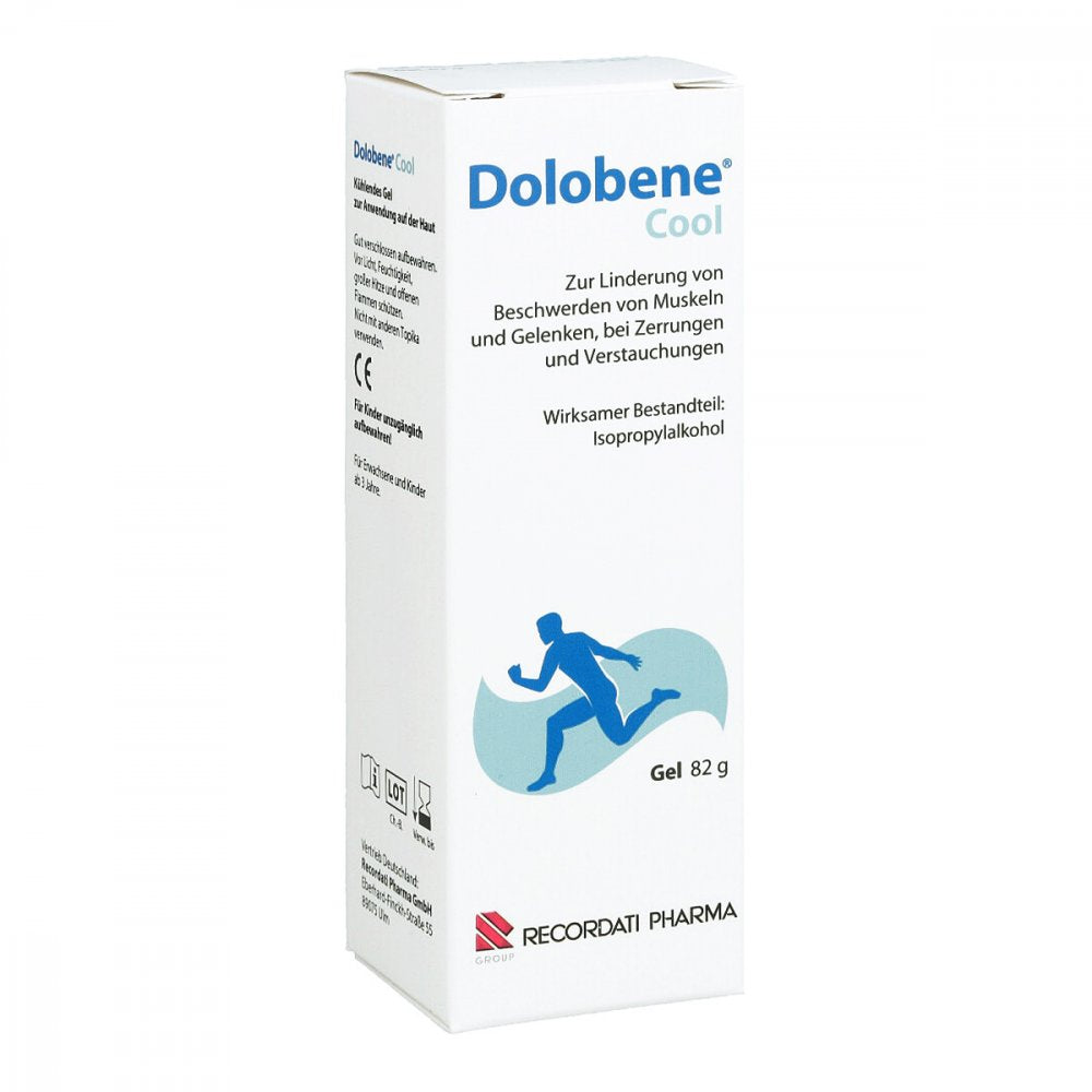 Das Produktfoto zeigt Dolobene Cool Gel On (82 g) PZN 06147419