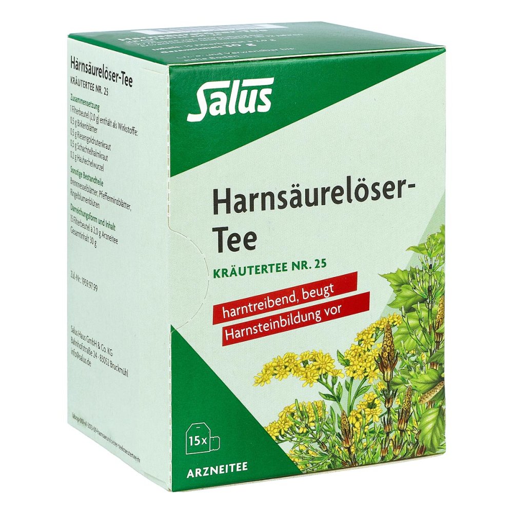 Harnsäurelöser-Tee Kräutertee Nr.25 Salus Fbtl. (15 stk)