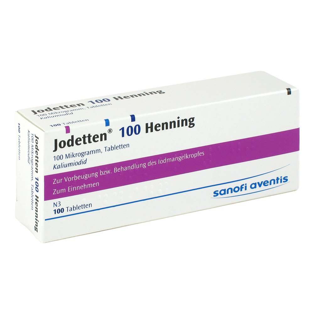 Jodetten 100 Henning Tabletten (100 stk)