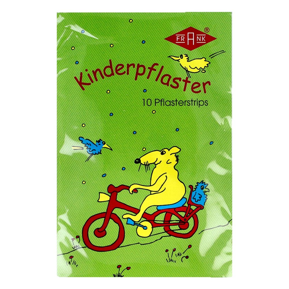 Das Produktfoto zeigt Kinderpflaster Fahrrad Mäuse 140014 (10 stk) PZN 06174221