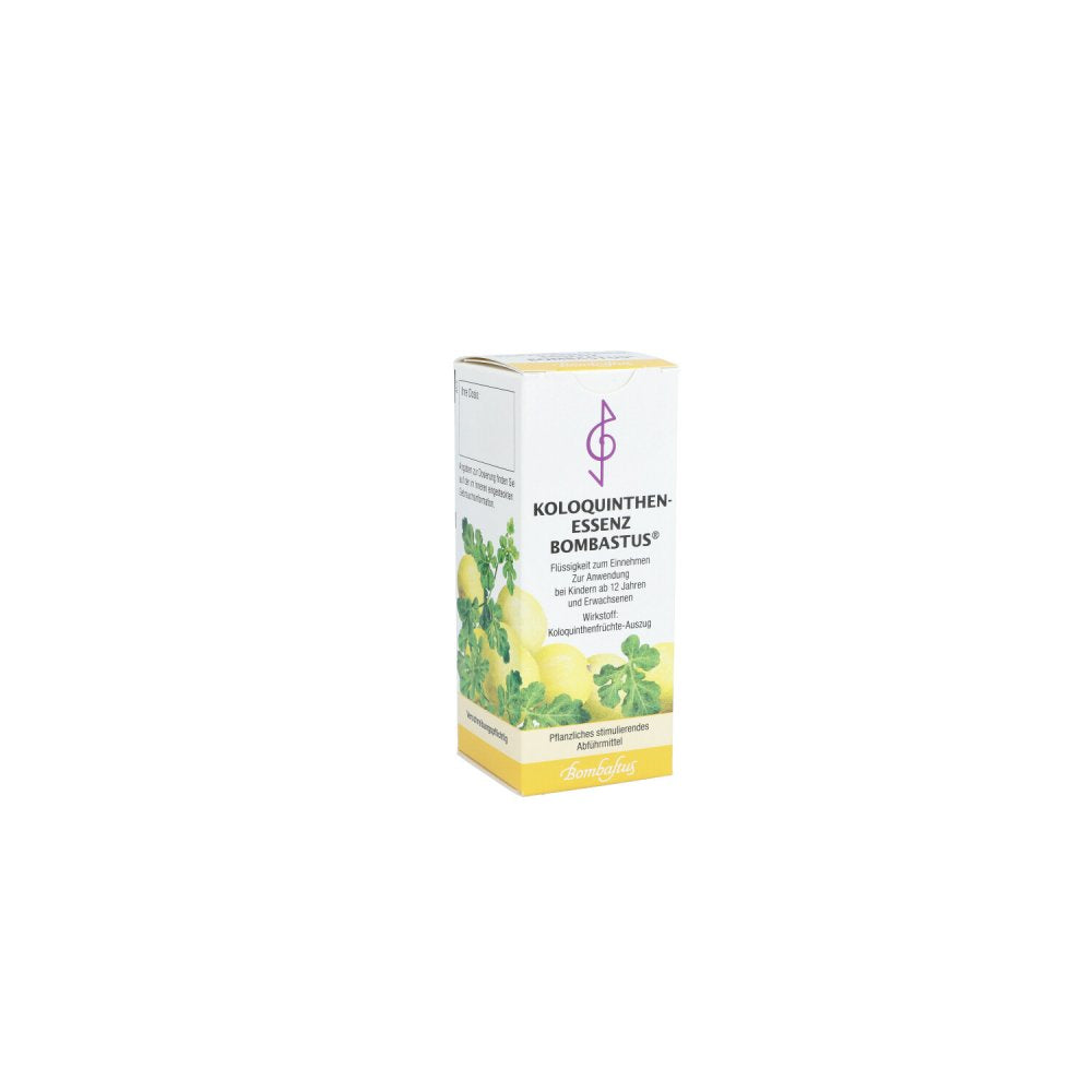 Das Produktfoto zeigt Koloquinthen Essenz Bombastus (100 ml) PZN 06333033
