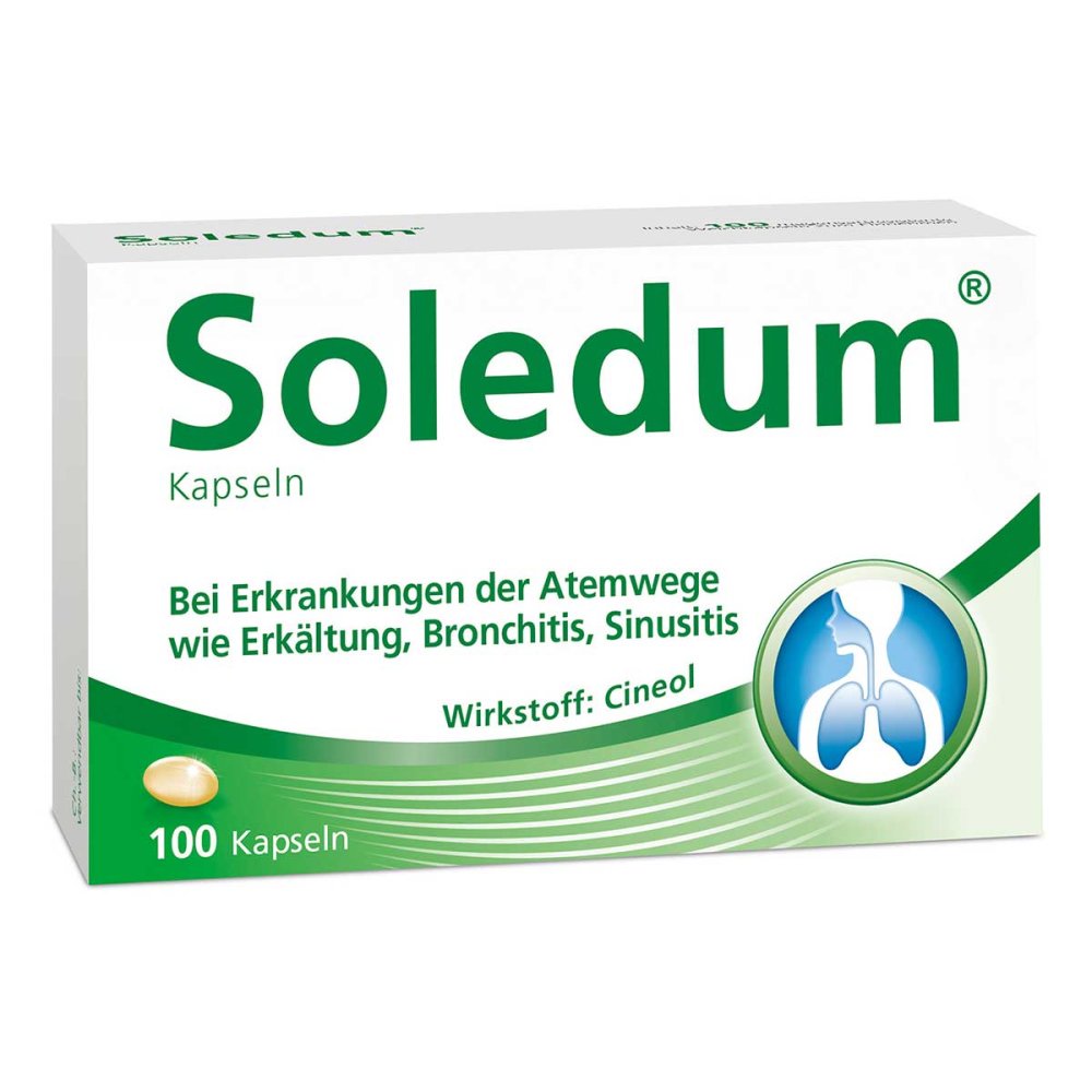 Soledum 100 Mg Magensaftresistente Kapseln (100 stk)