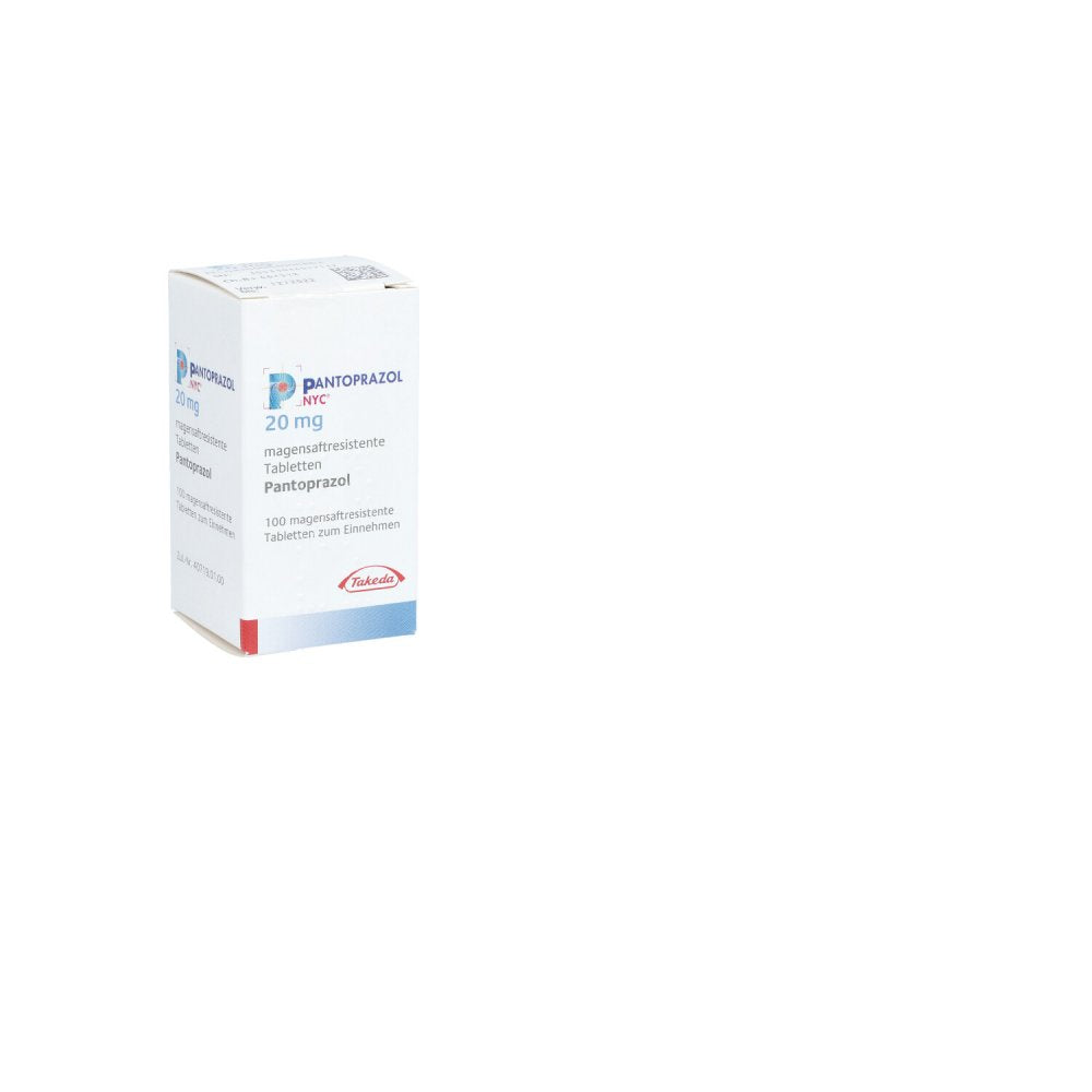Pantoprazol Nyc 20 Mg Magensaftres.Tabletten (100 stk)